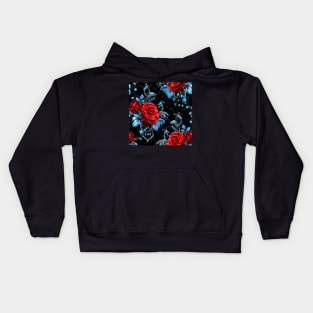 Elegant Roses Kids Hoodie